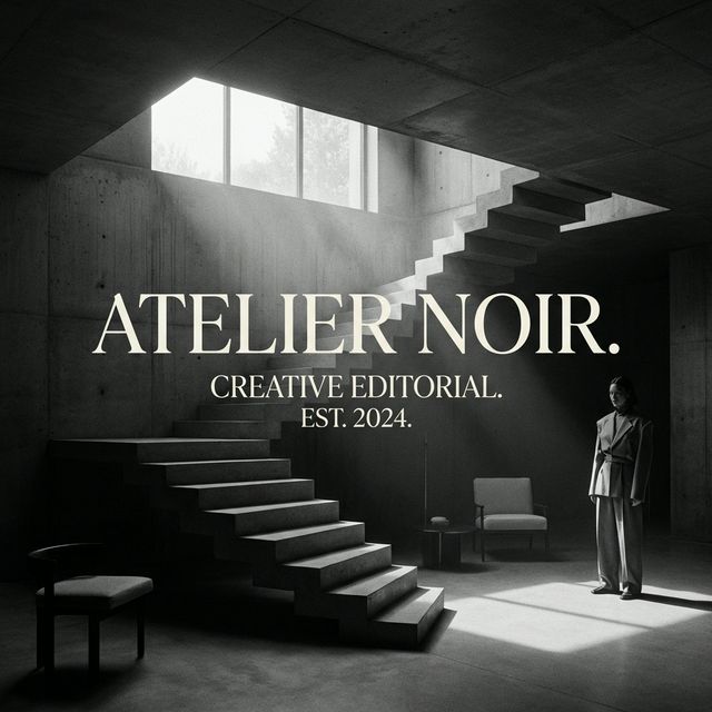 Studio Editorial Portfolio — Creative Agency concept case study by Korbies